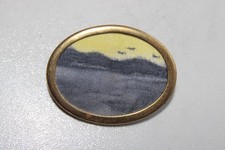 Brosche mit landschaft - °,
