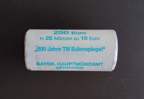 Münzrolle euro 2011 - münzrolle, 10