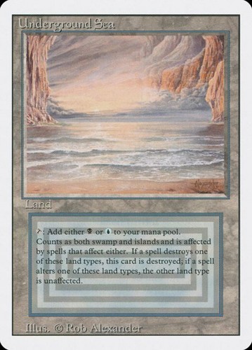 Underground sea - underground,