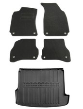 Fußmatten Kofferraumwanne für VW Passat B5 3B 3BG Variant 2003-2005 Automatten