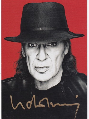 Autogramm udo lindenberg - autogramm,