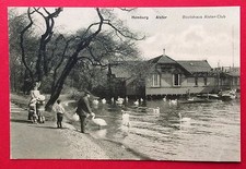 AK HAMBURG um 1910 Bootshaus Alster Club     ( 6217