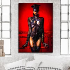 LEINWAND BILD SENSUAL WOMAN