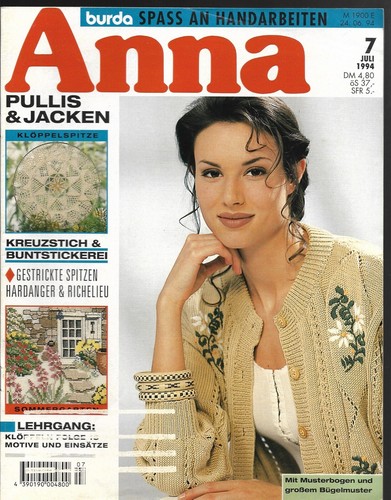 Handarbeitsheft anna 94 - handarbeitsheft,