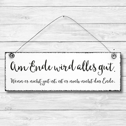 Shabby holz deko wand tür - shabby,
