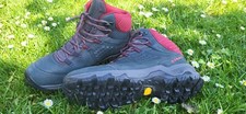 Wanderschuh Mammut Nova MID GTX Women, Größe EUR 40 2/3, Anthrazit, roter Schaft