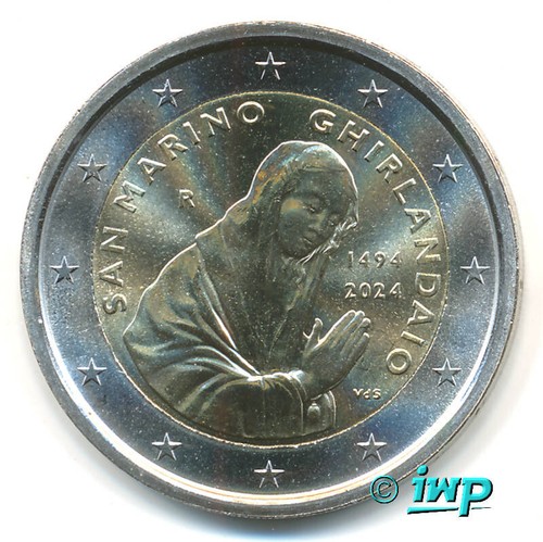 San marino euro gedenkmünze - san, 2