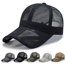 Mesh Baseball Cap Herren Damen