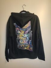 Anime One Piece Strohhut augen monkey  piraten  Herren Hoodie Schwarz XL B-Ware