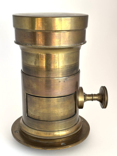 Messing brass petzval lens - brass,