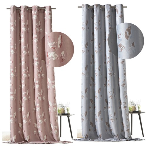 ösenschal vorhang jacquard - Ösenschal,