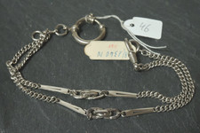 Alte silberne Taschenuhrkette