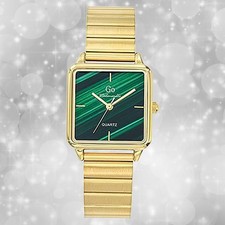 Girl Only GO Damen Armbanduhr Mademoiselle Quarz-Uhr Edelstahl gold UGO695538