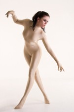 Lycra Ganzanzug Catsuit mit abnehmbarer Haube.