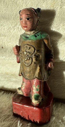 Antike chinesische holz - chinesische, holz-figur