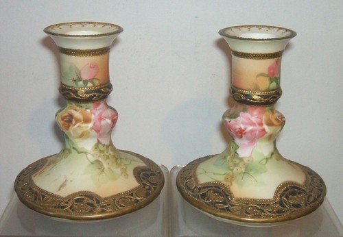 Noritake paar rosen erhabene - paar,