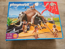 Playmobil  5101 Steinzeit Mammutknochen-Zelt mit Jägern in OVP