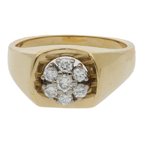 Brillant ring 750 k gold - ring,