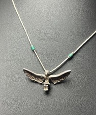 Silber Kette-Collier Vogel