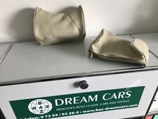 NEU Mercedes-Benz W108 W109 W111 W113 W114 W115 MB TEX Kopfstützen L+R CREME 