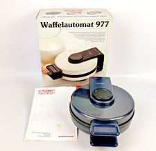 Vintage Cloer Waffelautomat 80er Jahre Modell 977 mit OVP & Anleitung – 850 W