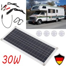 12V 30W Solarpanel Ladegerät