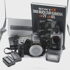 Sony Alpha 77 Digitalkamera SLT-A77V Gehäuse , Metz 52 AF-1