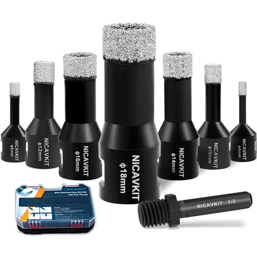 Diamant fliesenbohrer set - diamant,
