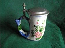 Trinkhorn keramik bierkrug mit - trinkhorn,