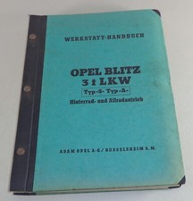 Werkstatthandbuch Opel Blitz