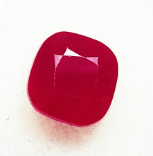 Natürlich Rot Rubin Kissen