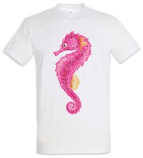 Pink Seahorse Herren T-Shirt