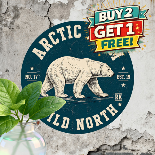 Polar bear garage - bear,