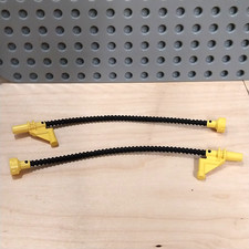 LEGO Duplo 2 x Schlauch gelber Düse - Feuerwehr Tankwagen