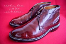 Alden Pferdeleder Shell Cordovan 6,5 E Chukka Boot Color 8 ShellCordovan oxblood