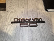 Chevrolet Chevy Van G20 Schriftzug