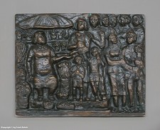 Bronze Relief Karl Kluth -