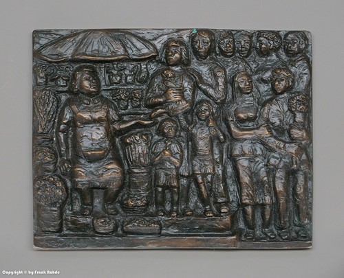 Bronze relief karl kluth - relief,
