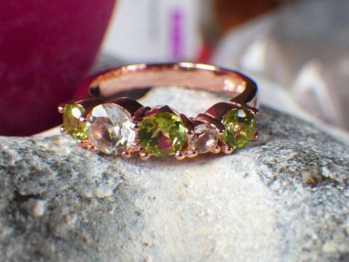 Schmuck stck ring prasiolith - schmuck-stck,