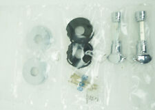 Rosette WC-Riegel chrom/poliert Ø 55 mm für Bad + WC Türen