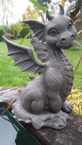 Gartenfigur gartendrache - gartendrache,