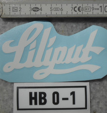 Liliput,Aufkleber,DDR,Ostalgie,Dreirad,Tretauto,Kettcar,Mobilspielzeug,Roller