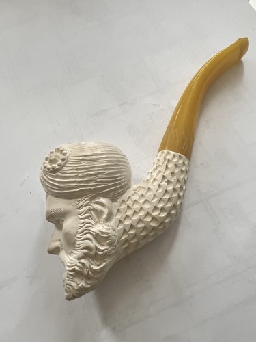 Meerschaumpfeife türkenkopf - meerschaumpfeife,