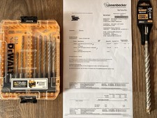 DeWalt SDS-plus Hammerbohrer-Set 10-tlg. DT70753-QZ + Hammerbohrer DT9568-QZ