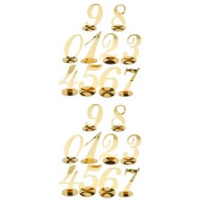 20 PCs Hochzeitstisch Zahlen