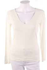 AMISU Longsleeve-Shirt M Weiß