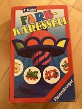 Farbkarussell Ravensburger Gesellschaftsspiel 1994 Legespiel Familienspiel