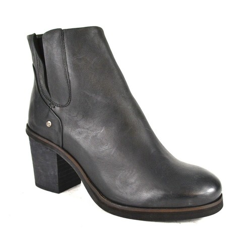 Yellow cab leder boots - yellow, damen