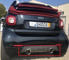 smart 453 Orig. Brabus Diffusor für fortwo Brabus Style Heckschürze