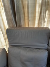 Ledersofa zum relaxen, Hersteller Firma Brühl Bad-Steben  Farbe: Schlamm hell